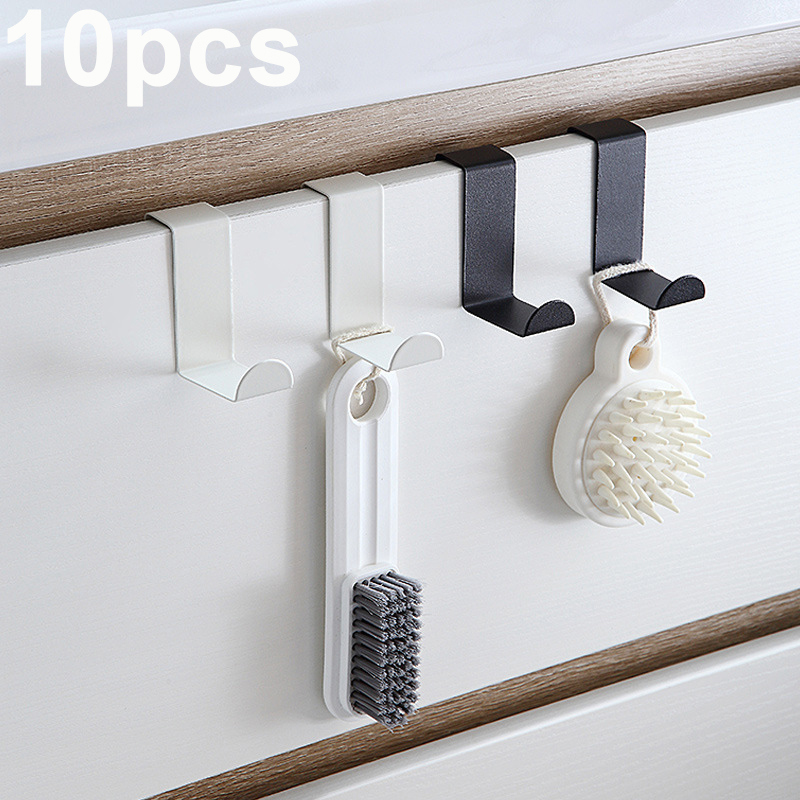 Tiny Home Bathroom Kit - Z-Shaped Bathroom Cabinet Door Hook Stainless