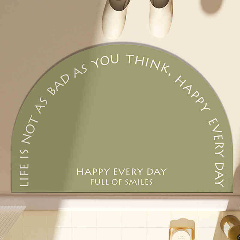 Zara Home Bathroom Mat - VIKAMA high-end minimalist water absorbing quick