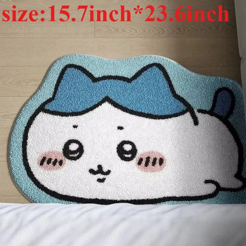 Hot Chiikawa Cartoon Rug Anime - đánh giá và giá Home Bathroom Floor Mats