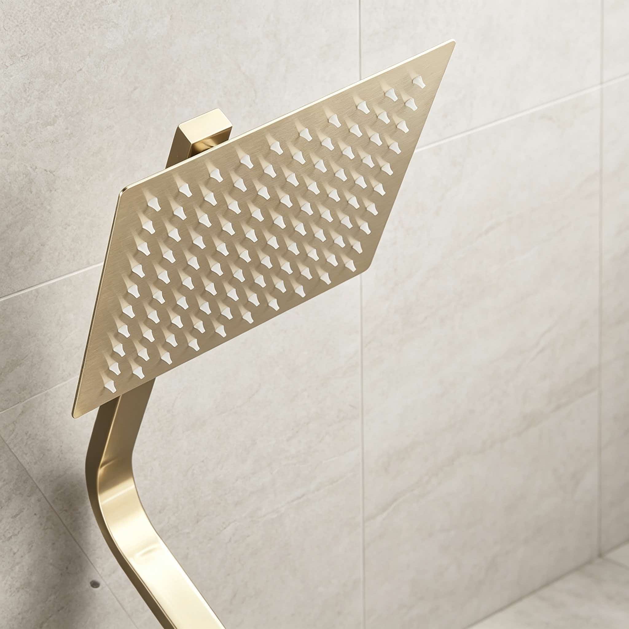 Gold shower set stainless stee - đánh giá và giá Home Bathroom Set