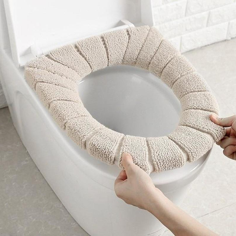 Toilet Seat Cover Warm Soft Ac - đánh giá và giá Tiny Home Bathroom Kit