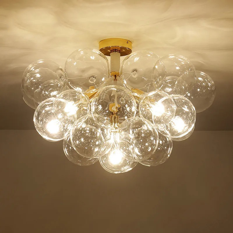 Modern Clear Bubble Ceiling li - đánh giá và giá Home Hardware Bathroom Lighting