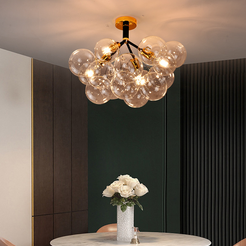 Modern Clear Bubble Ceiling li - đánh giá và giá Home Hardware Bathroom Lighting