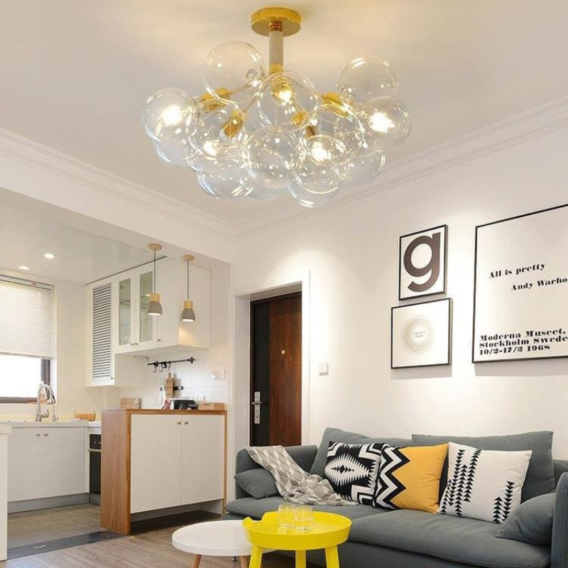 Modern Clear Bubble Ceiling li - đánh giá và giá Home Hardware Bathroom Lighting