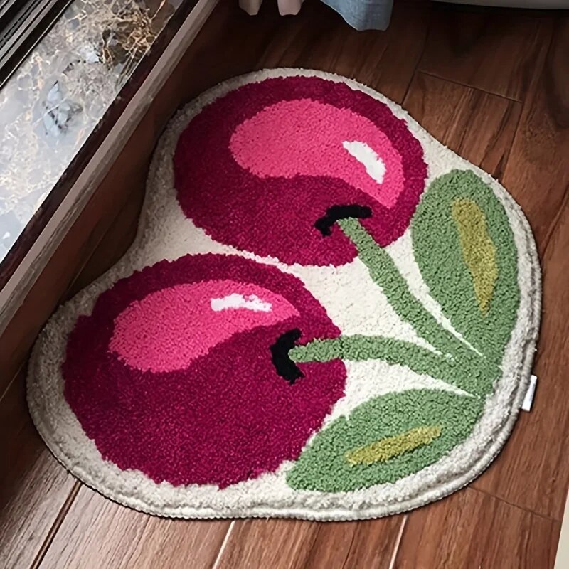 Cute Cherry Bath Mat, Absorben - đánh giá và giá Zara Home Bathroom Mat