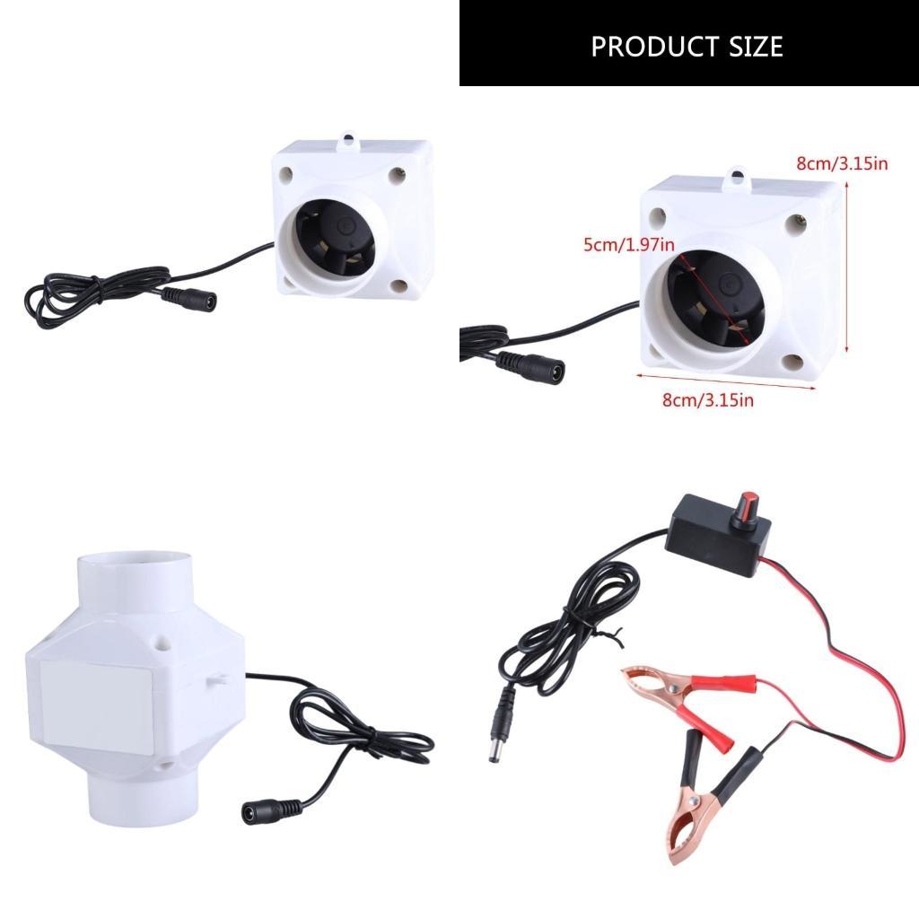 652F 12V Hút Nhà Nội Tuyến Ống - đánh giá và giá Home Bathroom Extractor Fan
