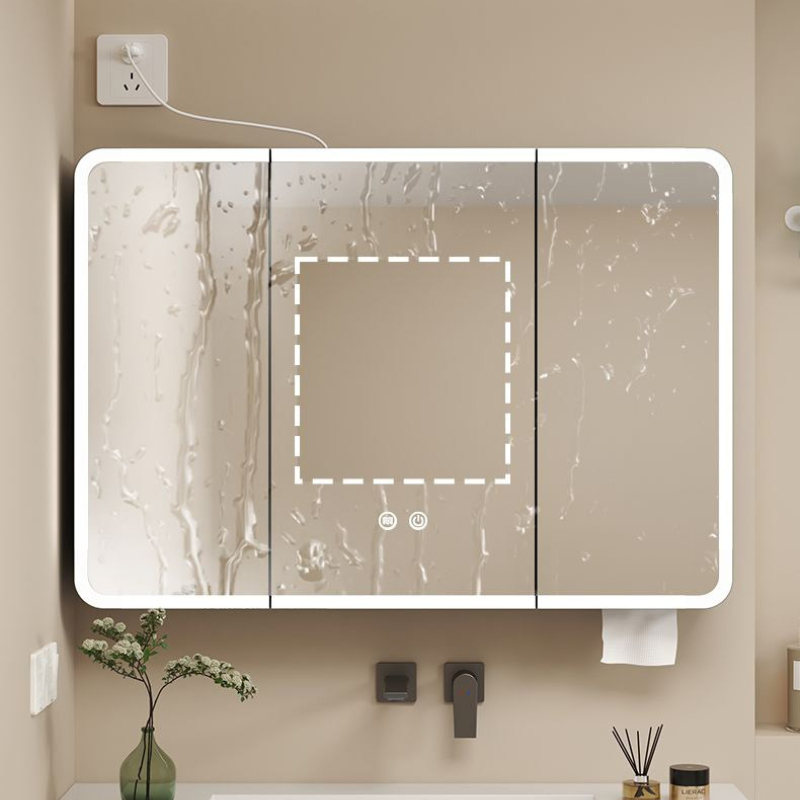 LED Smart Bathroom Mirror Cabi - đánh giá và giá Home Bathroom Furniture