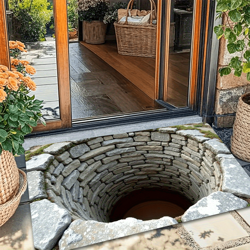 VIKAMA 3D Vision Abyss Floor R - đánh giá và giá Home Bathroom Floor Mats