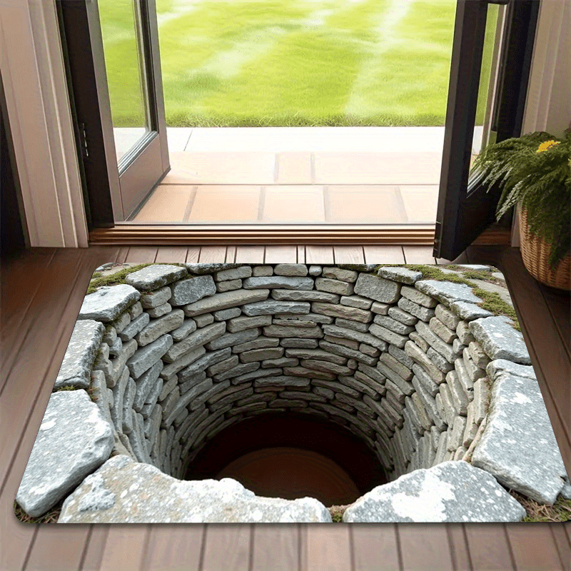 VIKAMA 3D Vision Abyss Floor R - đánh giá và giá Home Bathroom Floor Mats