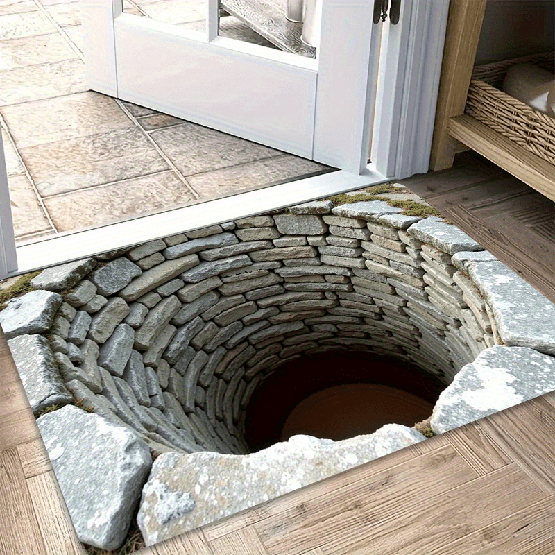VIKAMA 3D Vision Abyss Floor R - đánh giá và giá Home Bathroom Floor Mats