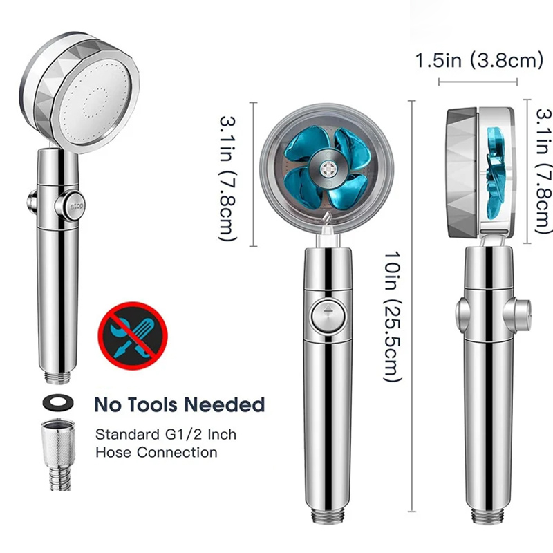 360 Degrees Rotation Turbo Fan - đánh giá và giá Home Bathroom Fan