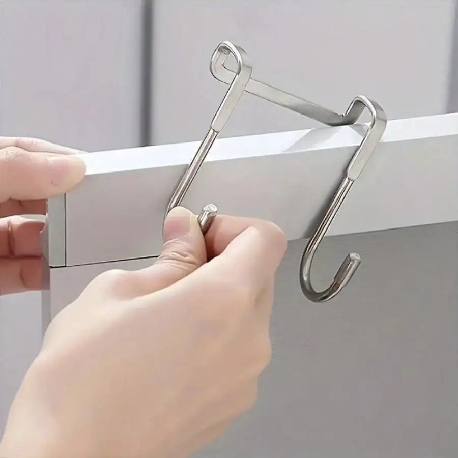 1/5pcs Stainless Steel Double  - đánh giá và giá Home Bathroom Furniture