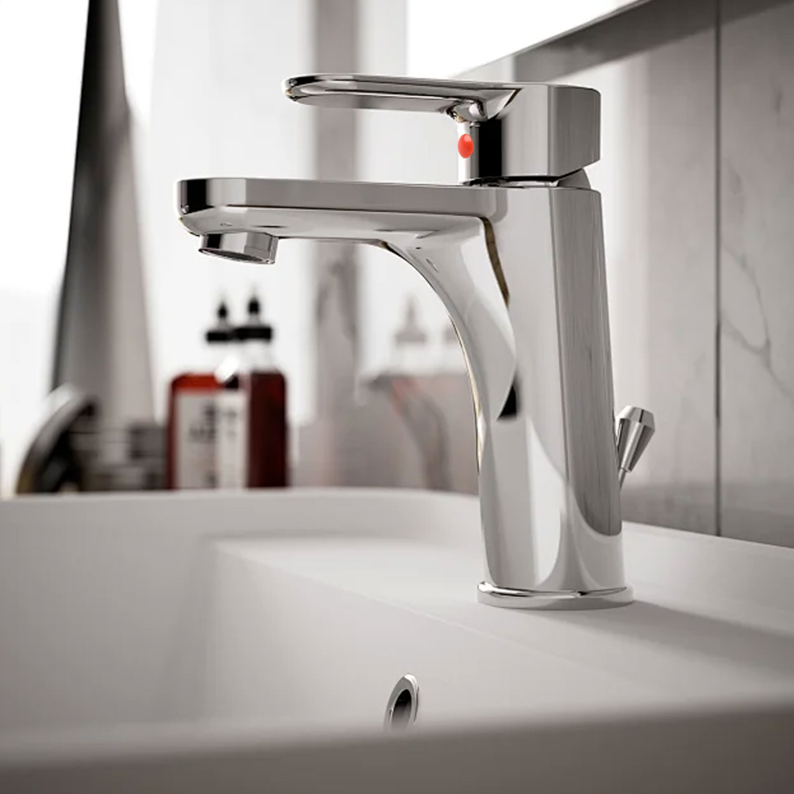 Red Blue Faucet Labels Faucet  - đánh giá và giá Home Bathroom Dimensions