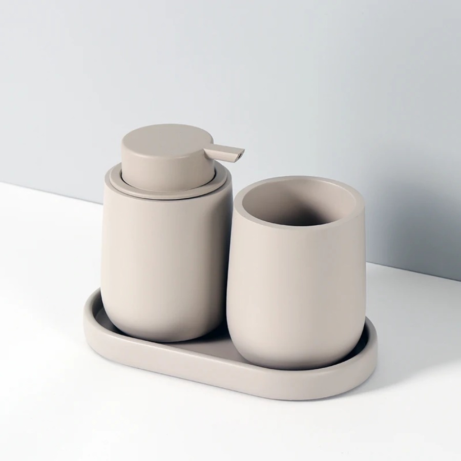 Bathroom Accessories Set Resin - đánh giá và giá Tiny Home Bathroom Kit