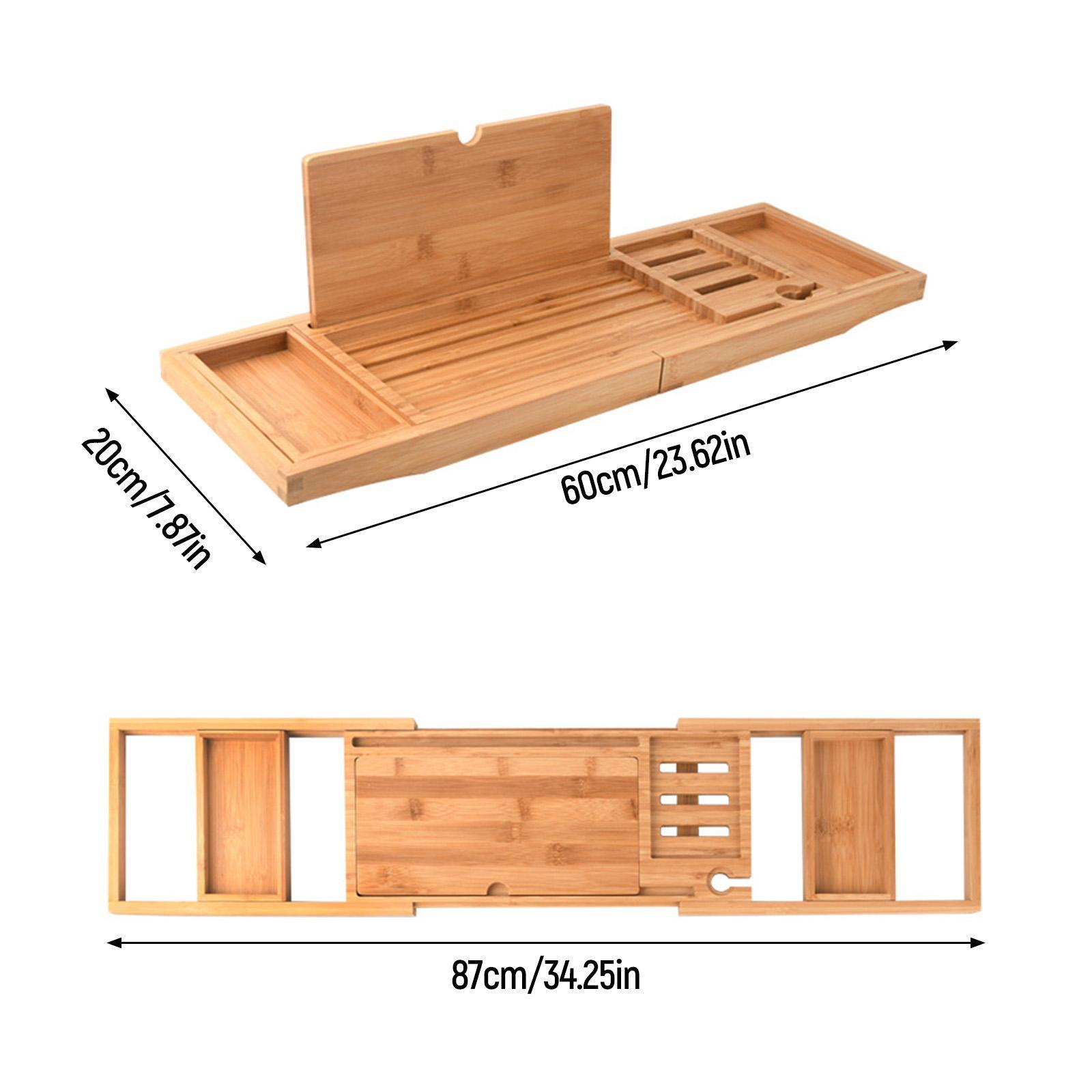 Bathtub Accessory Stretchable  - đánh giá và giá Bath Caddy Tray