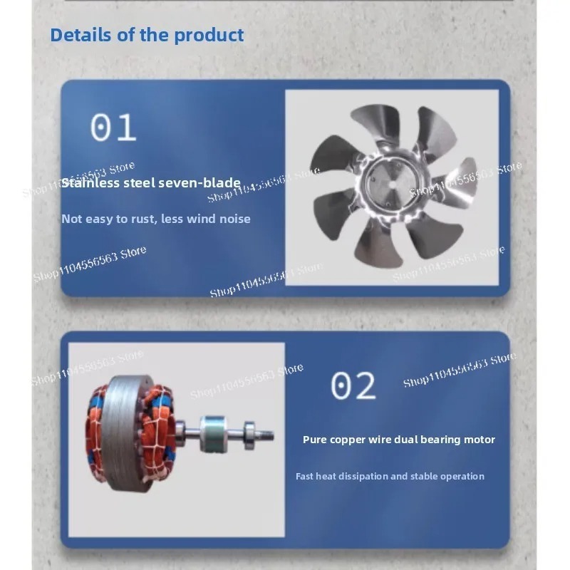 6 7 8 Inch Stainless Steel Kit - đánh giá và giá Home Bathroom Fan